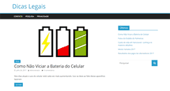 Desktop Screenshot of dicaslegais.net